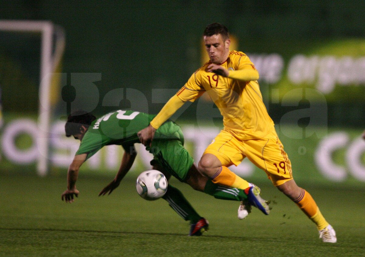 FOTO Niculae şi Tănase reuşesc "dubla" în România - Turkmenistan 4-0