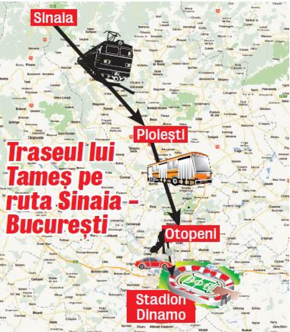 Peripeţiile lui Tameş » A înfruntat viscolul ca să semneze cu Dinamo