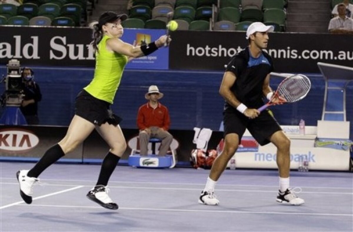 Galerie foto » Horia Tecău şi Bethanie Mattek-Sands sînt campioni la Australian Open!!!