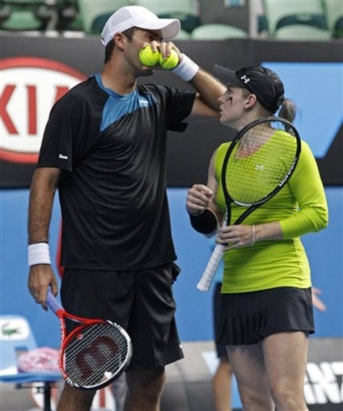 Galerie foto » Horia Tecău şi Bethanie Mattek-Sands sînt campioni la Australian Open!!!