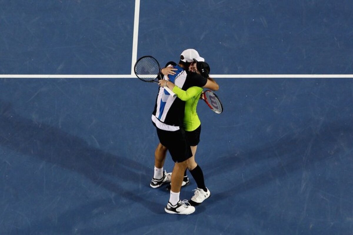 Galerie foto » Horia Tecău şi Bethanie Mattek-Sands sînt campioni la Australian Open!!!