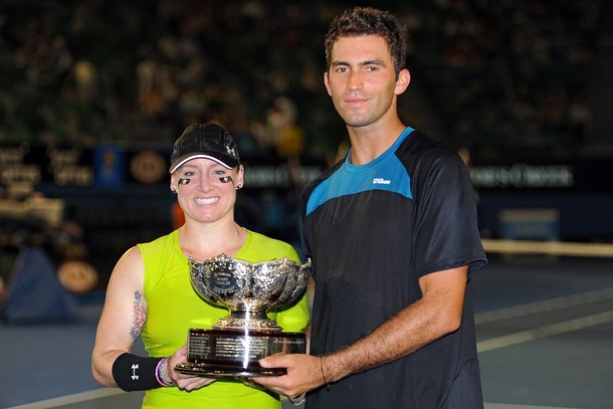 Galerie foto » Horia Tecău şi Bethanie Mattek-Sands sînt campioni la Australian Open!!!