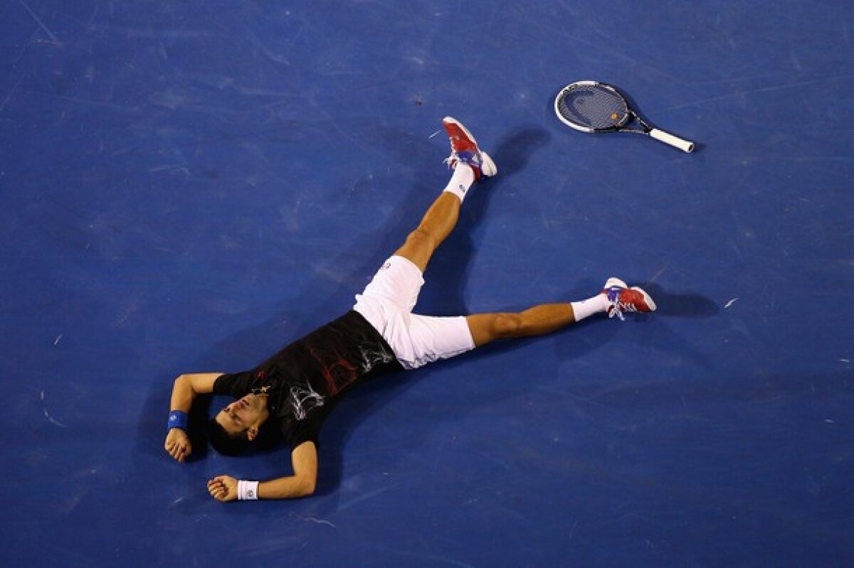 Novak Djokovici îl frînge pe Rafael Nadal în cel mai lung meci din istoria Australian Open! 5-7, 6-4, 6-2, 6-7 (5), 7-5