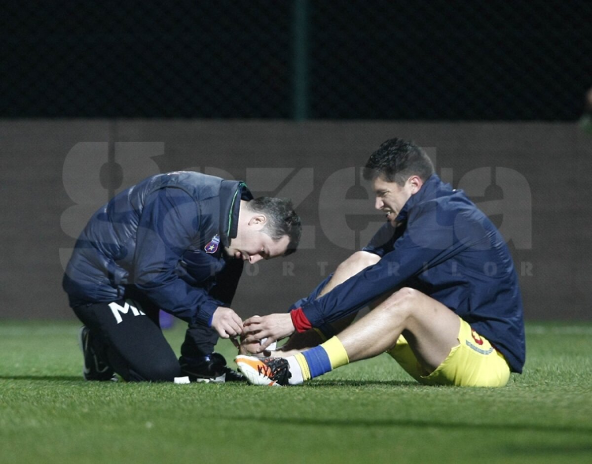 FOTO » Steaua cîştigă de la punctul cu var primul amical al iernii, 2-1 cu Levski Sofia