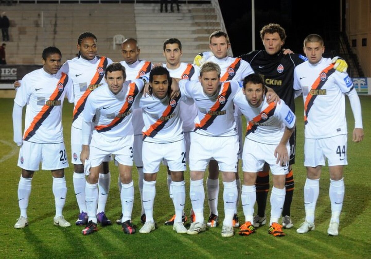 FOTO & VIDEO » Fără Mircea Lucescu, Şahtior a cîştigat primul meci la Copa del Sol