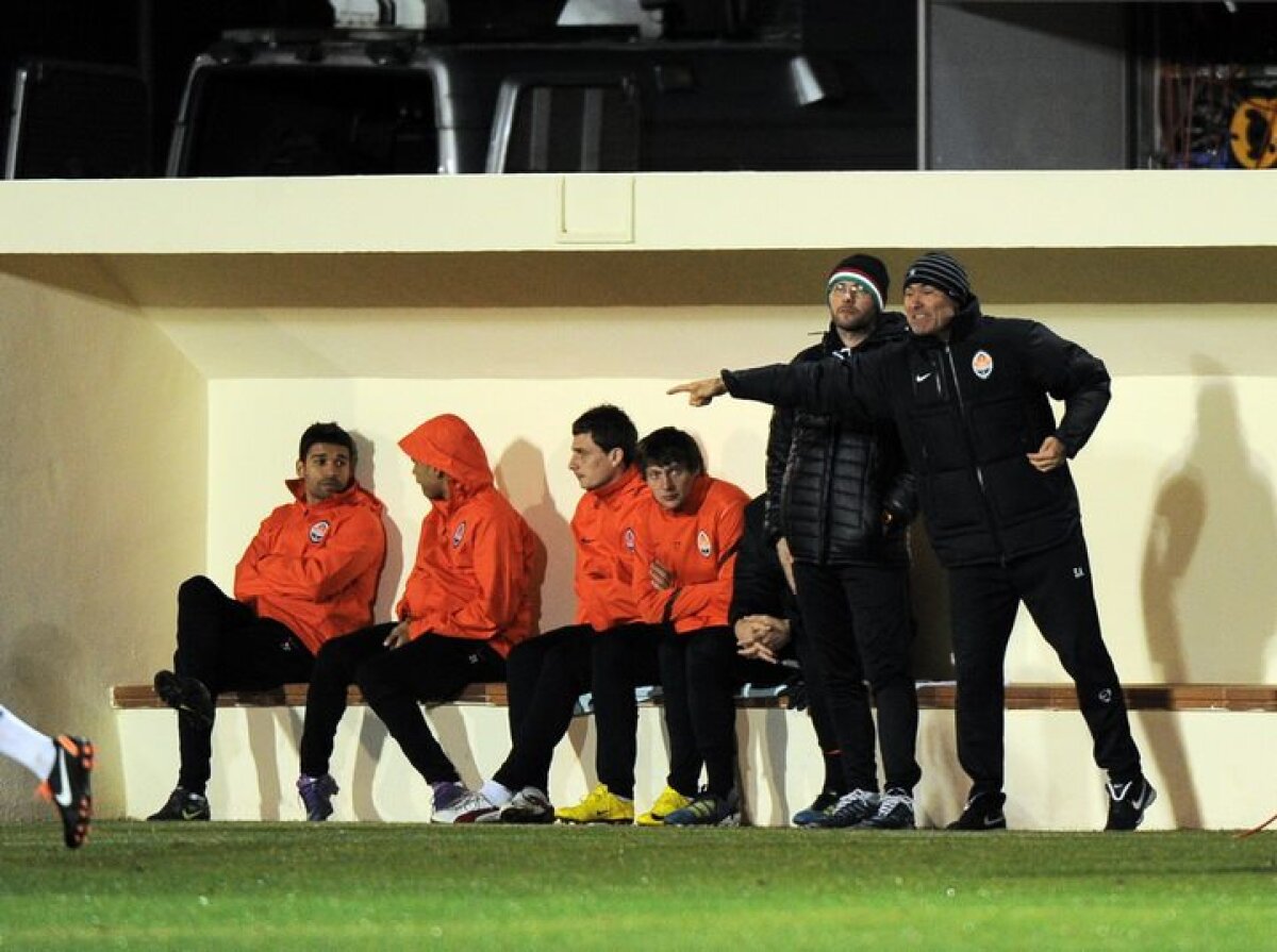 FOTO & VIDEO » Fără Mircea Lucescu, Şahtior a cîştigat primul meci la Copa del Sol