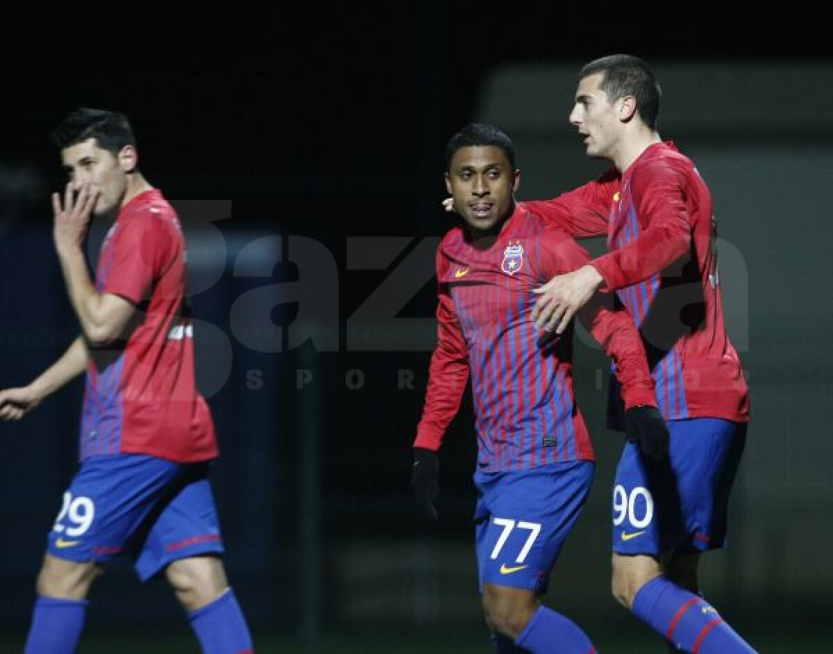 FOTO Steaua - Legia 2-1 "Roş-albaştrii" au cîştigat şi cel de-al doilea amical din Antalya