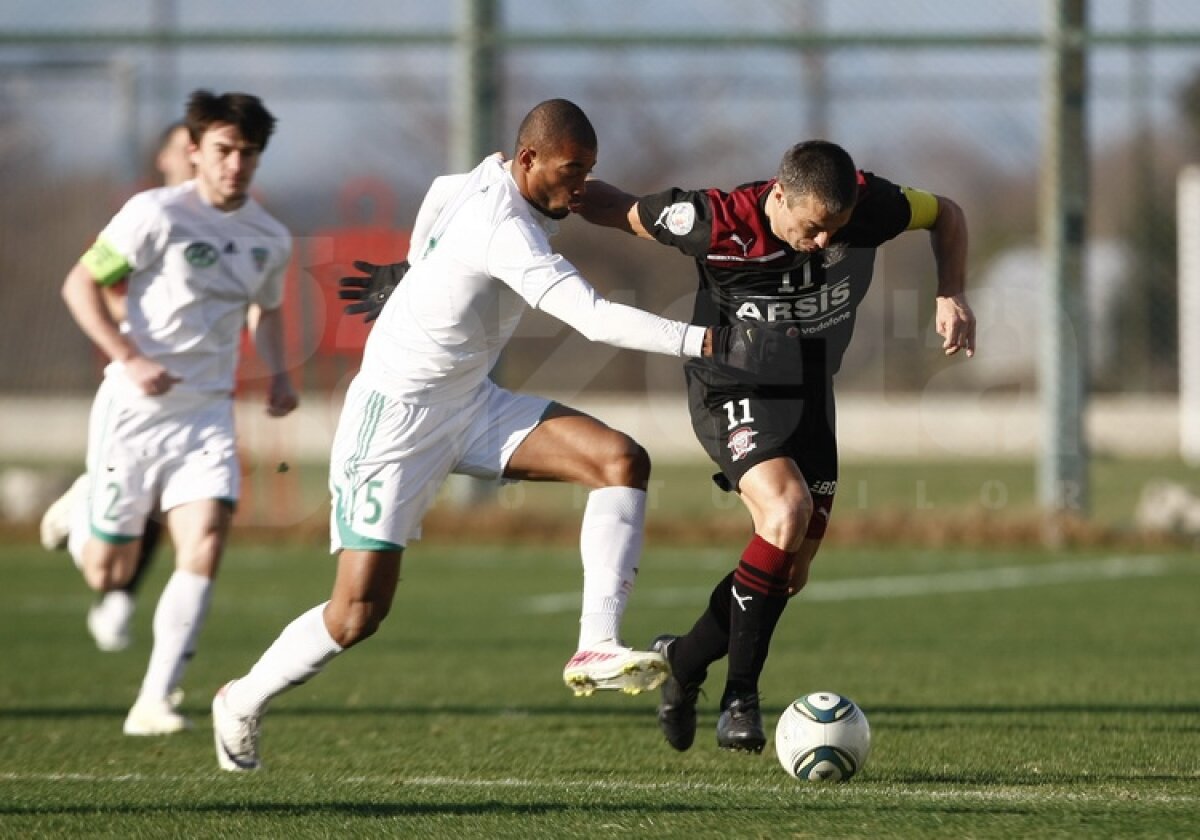 Rapid - Terek 1-0. Oros îi duce pe vişinii în finala de 25.000 de euro cu Metalist Harkov