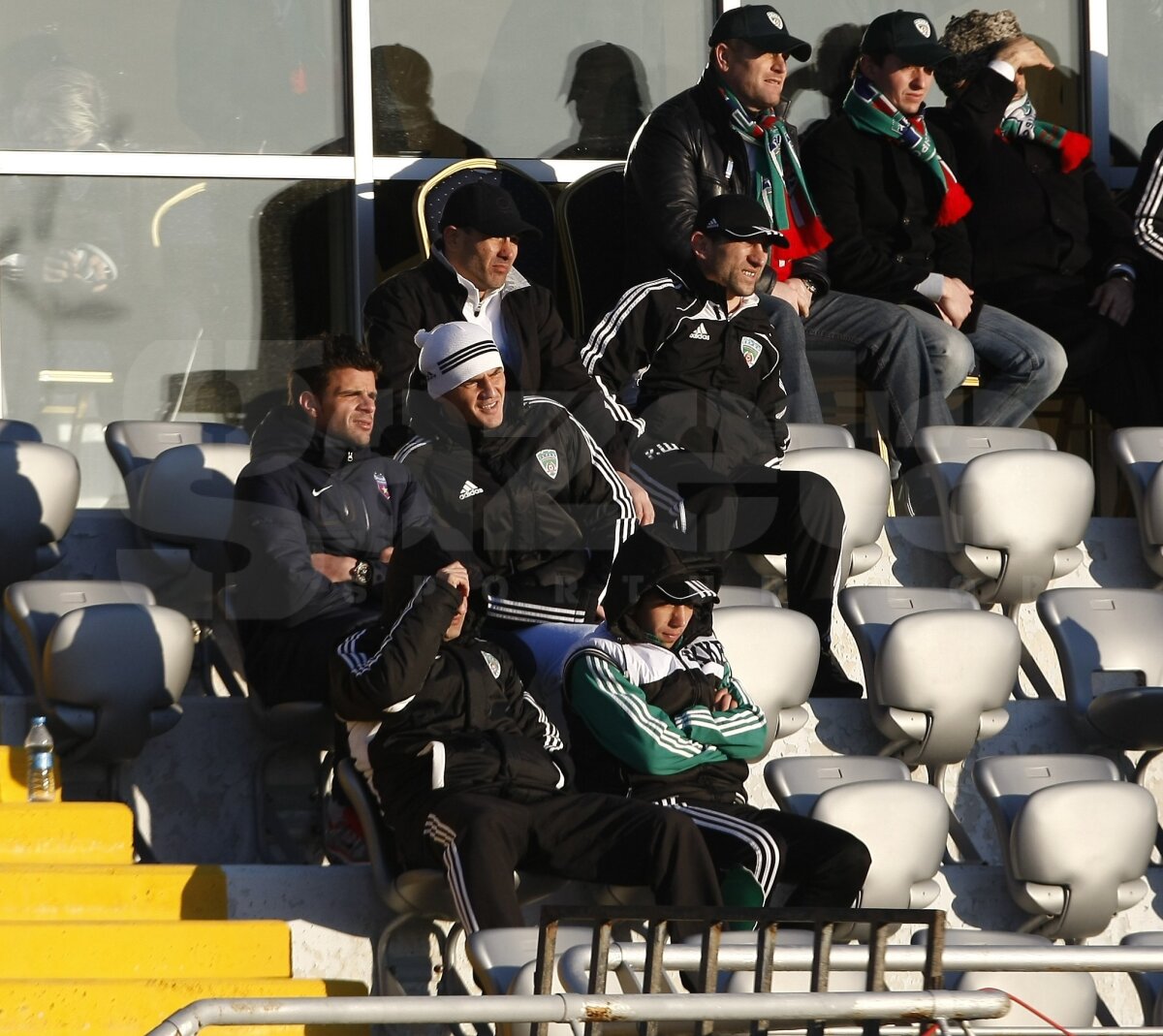 GALERIE FOTO Oficialii Stelei şi ai echipei naţionale au fost cu ochii pe rapidişti la meciul cu Terek