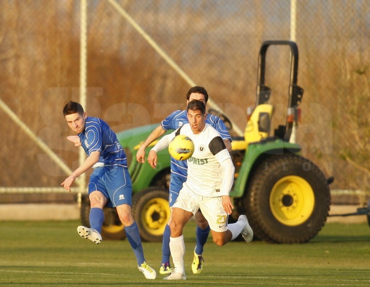 FOTO U Cluj - FC Daugava 6-0 » "Şepcile roşii" cîştigă primul amical în Antalya