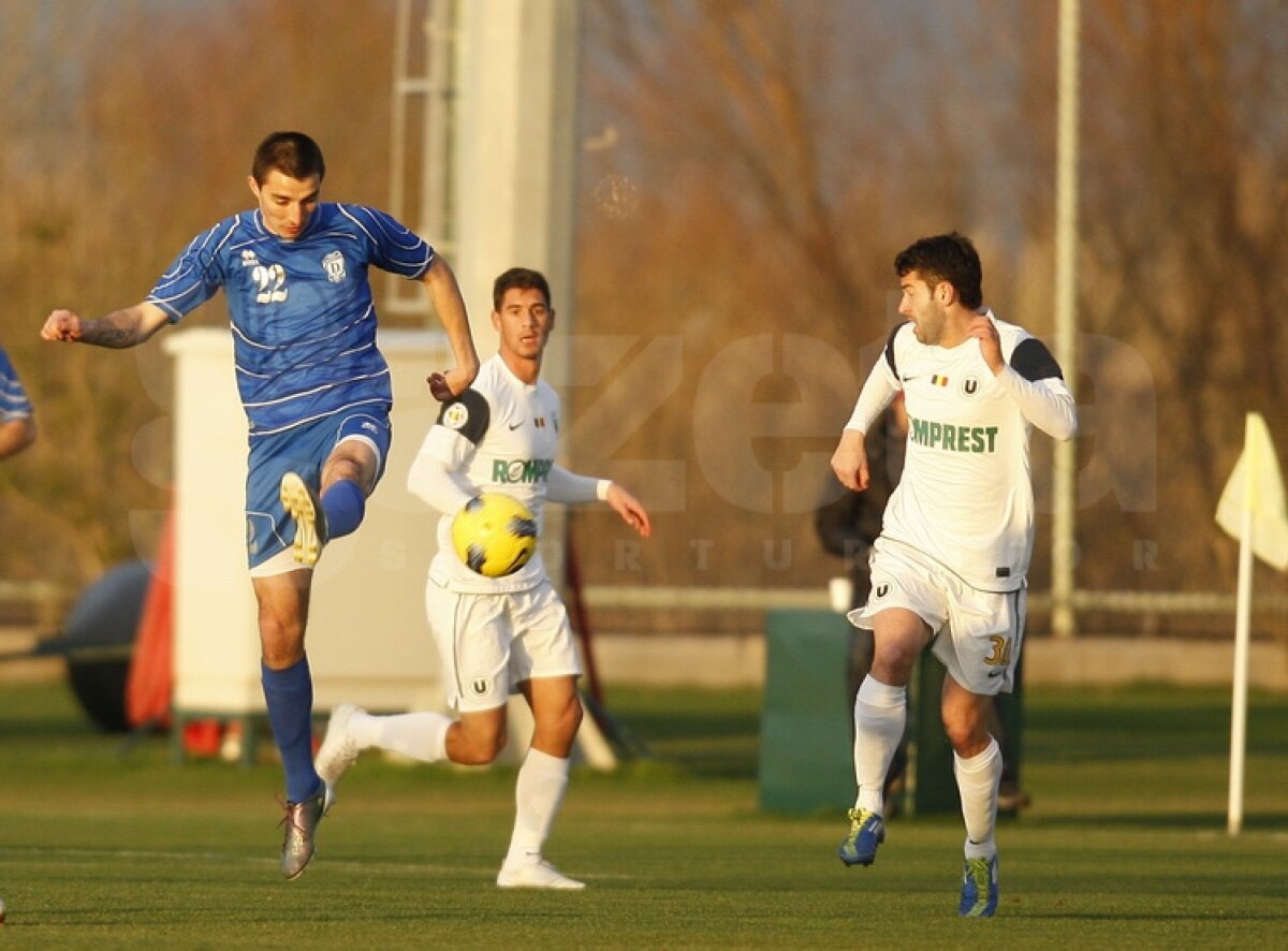FOTO U Cluj - FC Daugava 6-0 » "Şepcile roşii" cîştigă primul amical în Antalya