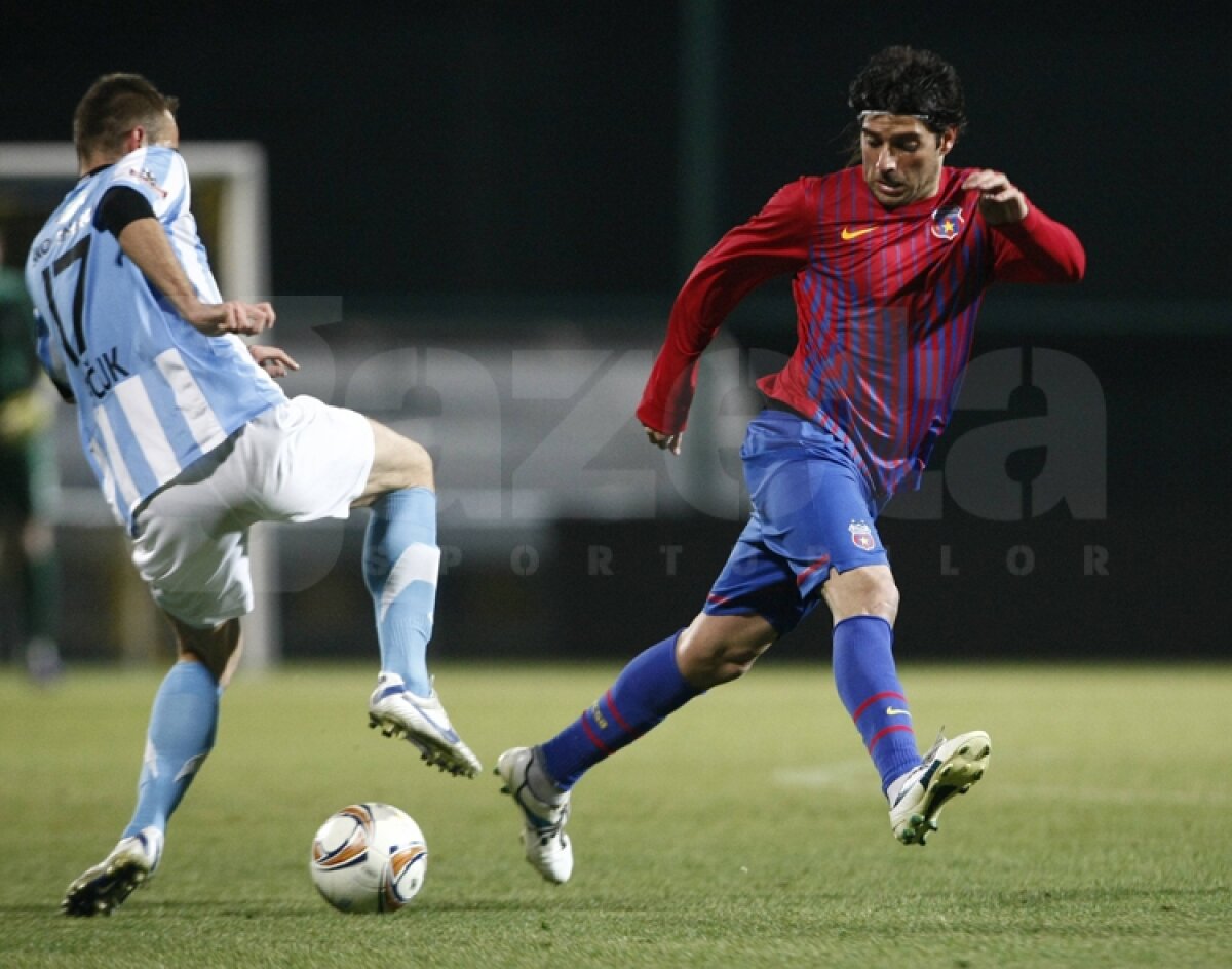 FOTO » Steaua pierde primul meci în 2012, 2-3 cu Mlada Boleslav