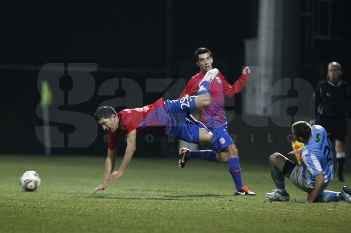 FOTO » Steaua pierde primul meci în 2012, 2-3 cu Mlada Boleslav