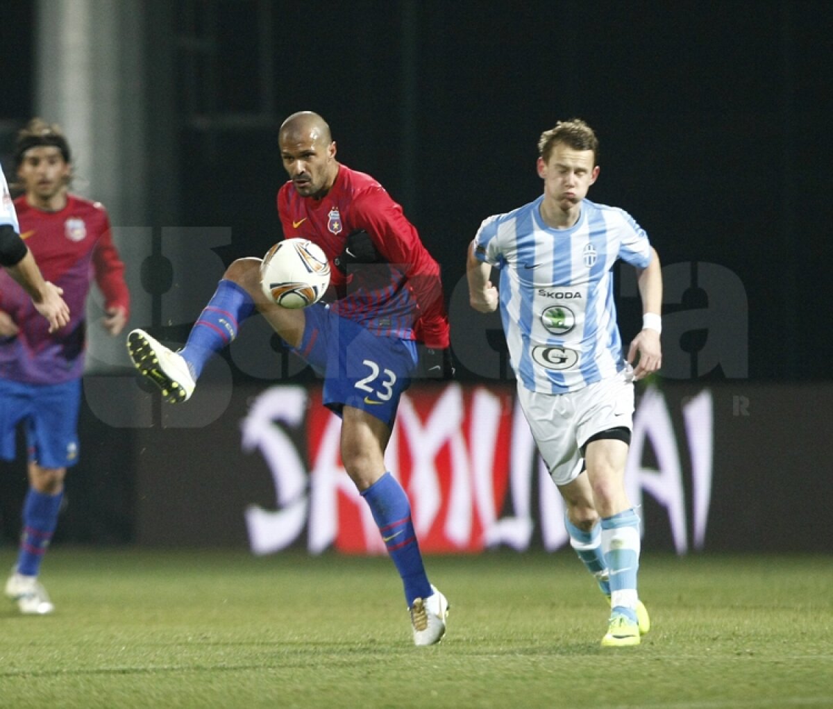 FOTO » Steaua pierde primul meci în 2012, 2-3 cu Mlada Boleslav