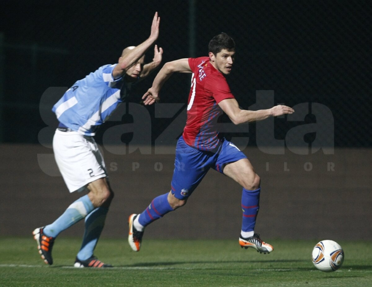 FOTO » Steaua pierde primul meci în 2012, 2-3 cu Mlada Boleslav