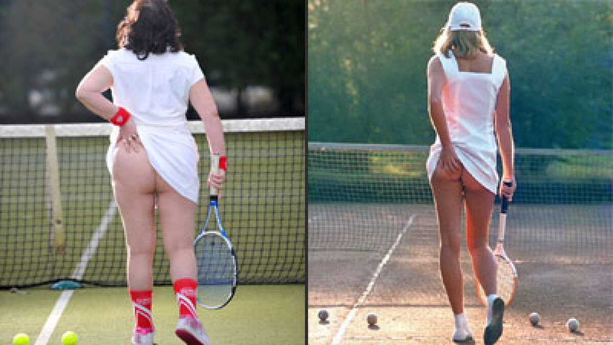 SĂ MAI ŞI RÎDEM! Athena Tennis Girl Poster, parodiat cu umor