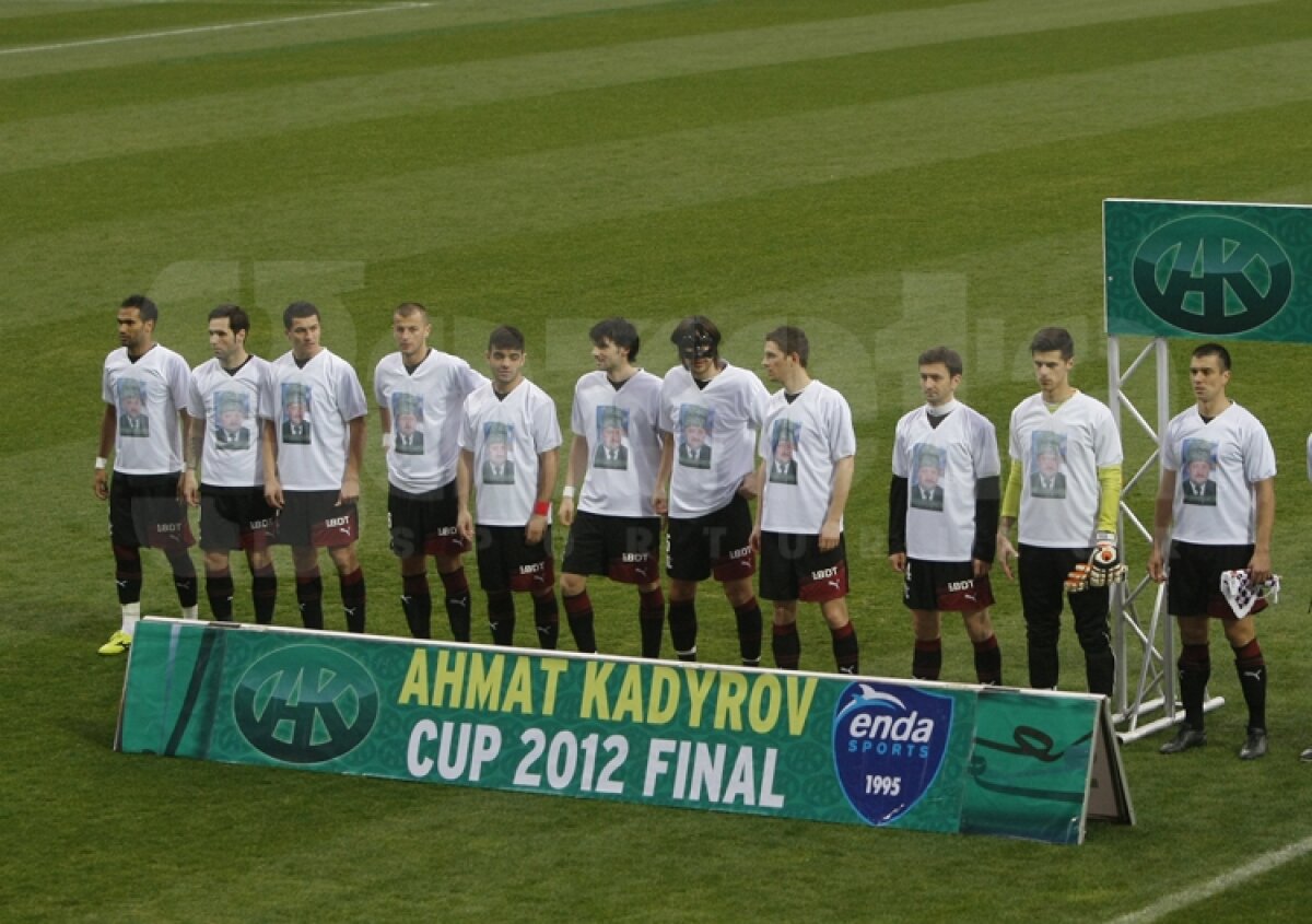 FOTO » Rapid pierde finala Kadîrov Cup, 0-1 cu Metalist Harkov