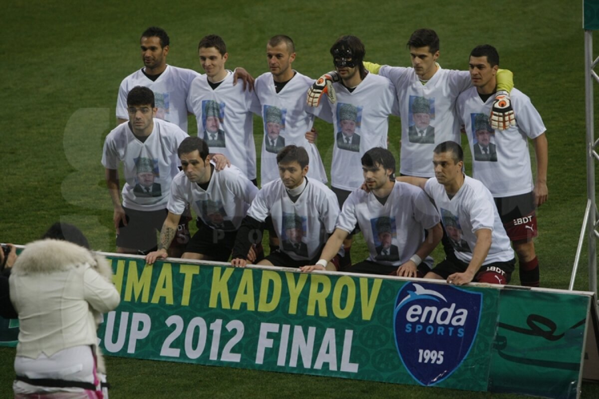 FOTO » Rapid pierde finala Kadîrov Cup, 0-1 cu Metalist Harkov