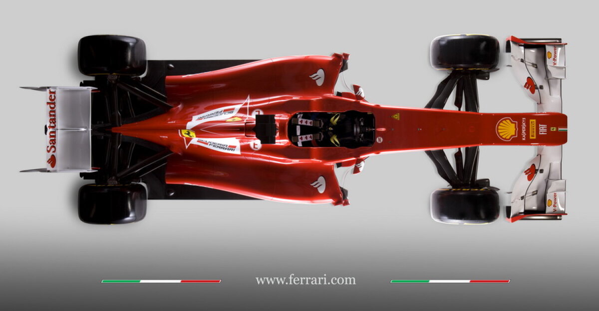 Monopostul Ferrari a fost prezentat oficial » Maşina cu numărul 58 special pentru cursele de Formula 1!