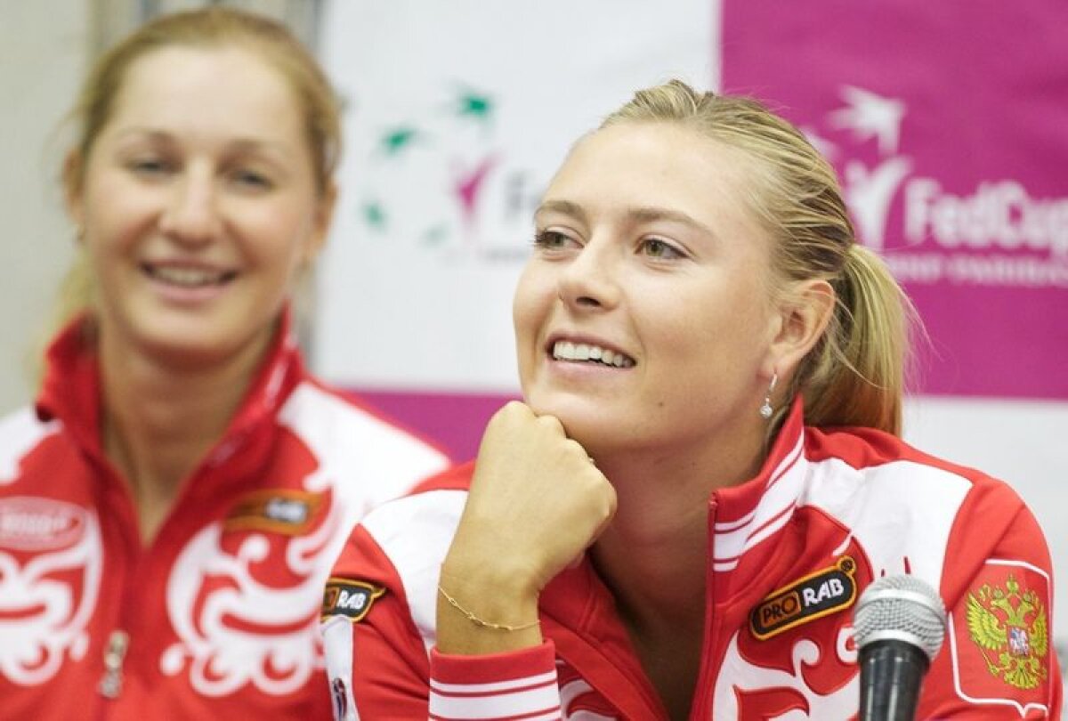 GALERIE FOTO Şarapova a animat Moscova: irezistibilă pînă şi-n Piaţa Roşie