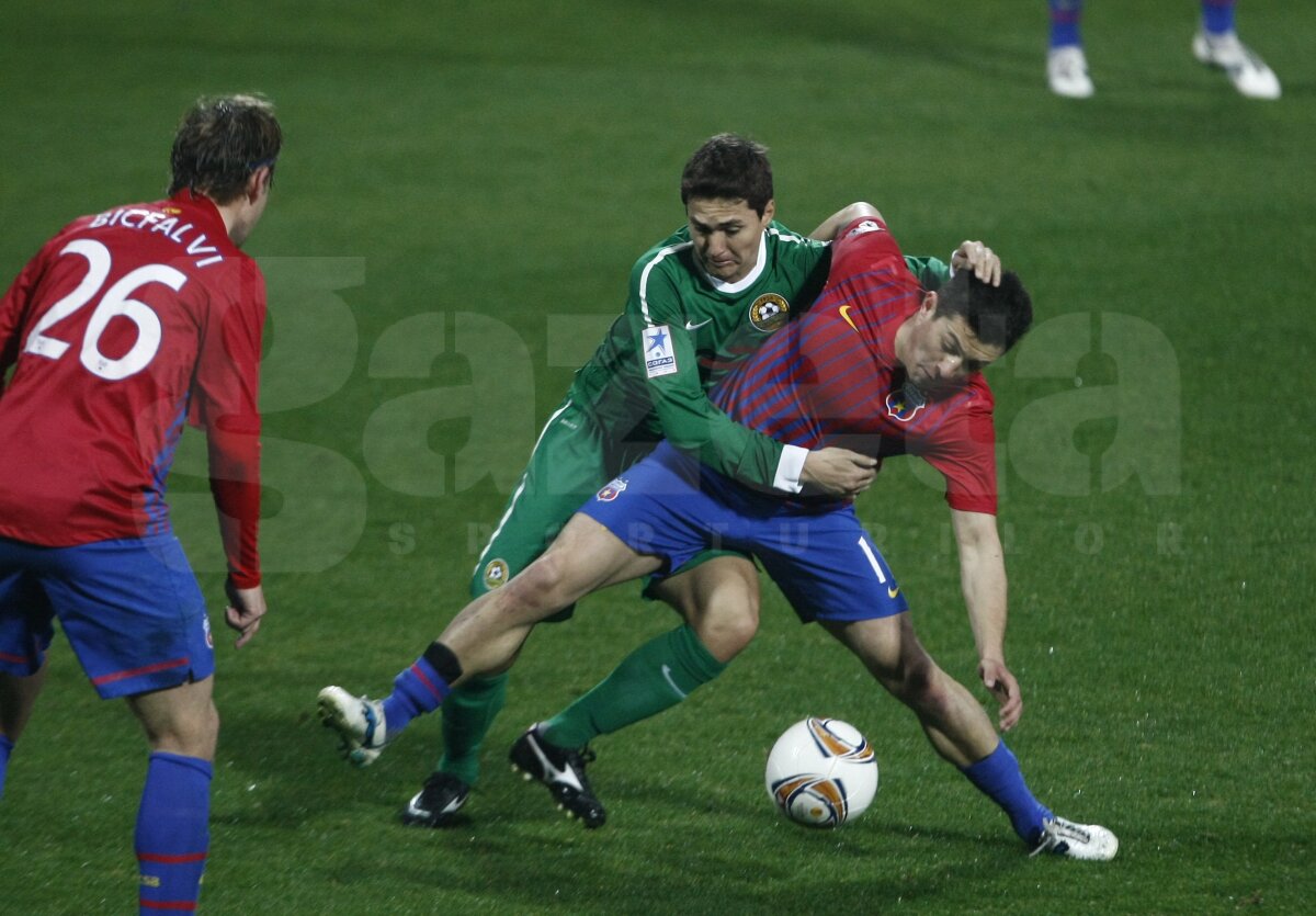 Steaua a trecut testul Kuban » "Roş-albaştrii" au surclasat echipa lui Dan Petrescu, scor 3-0