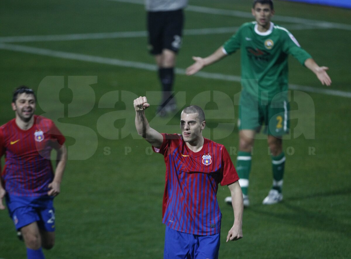 Steaua a trecut testul Kuban » "Roş-albaştrii" au surclasat echipa lui Dan Petrescu, scor 3-0