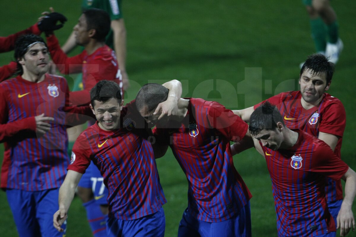 Steaua a trecut testul Kuban » "Roş-albaştrii" au surclasat echipa lui Dan Petrescu, scor 3-0