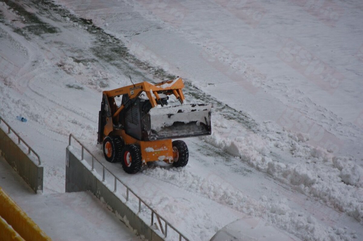 GALERIE FOTO / Probleme pentru Steaua » Gazonul de pe Naţional Arena arată GROAZNIC!