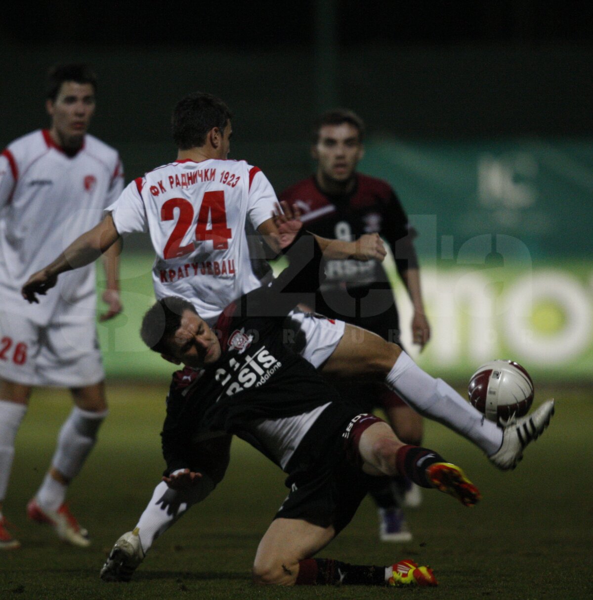 FOTO » Rapid termină la egalitate cu Radnicki, scor 1-1