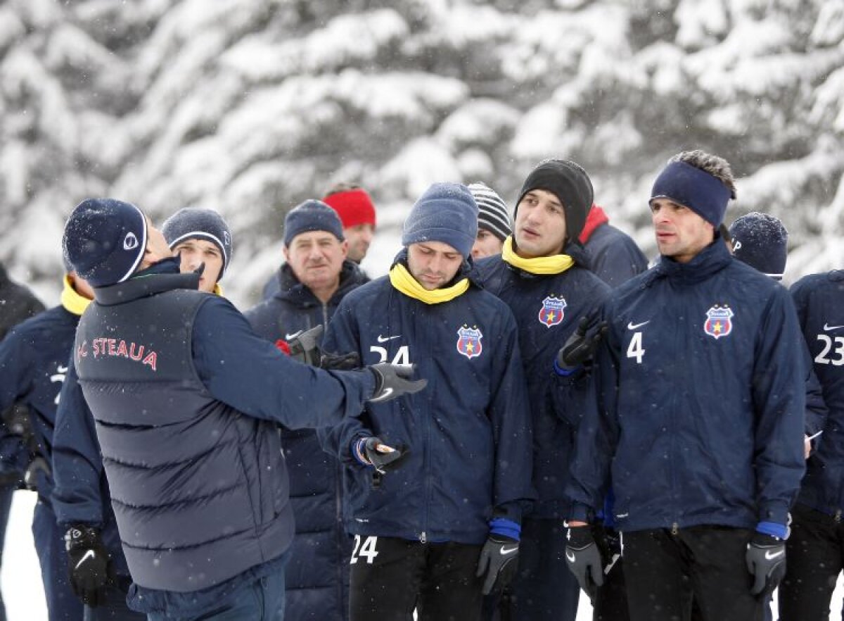 Revoluţie la Mogoşoaia! Jucătorii Stelei nu au vrut să înnopteze în cantonament