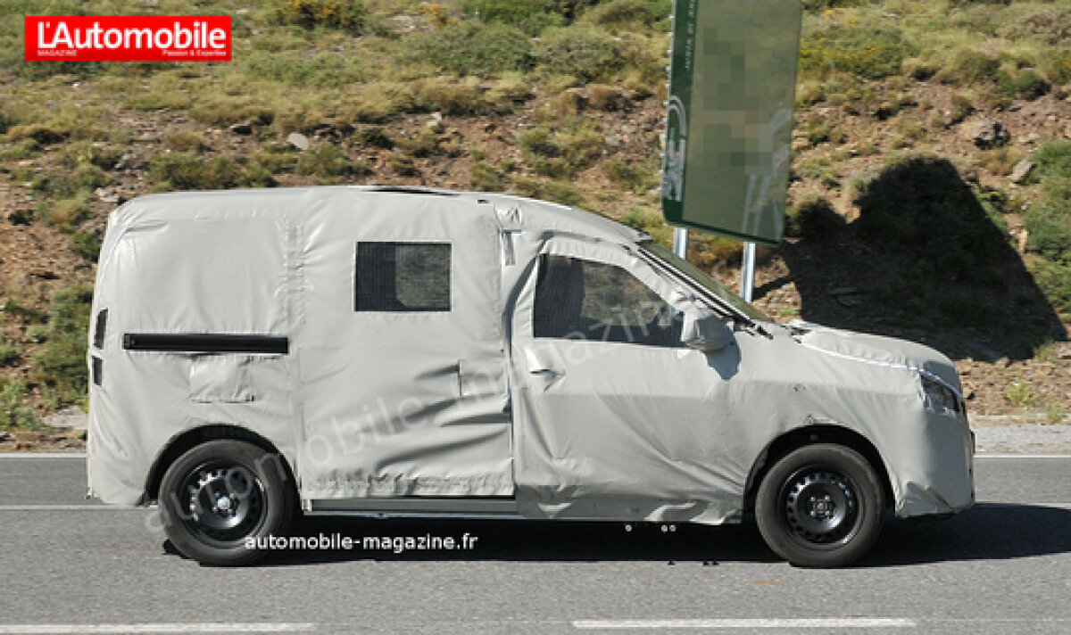 FOTO Vezi imagini cu Dokker, ultimul model la care lucrează Dacia!