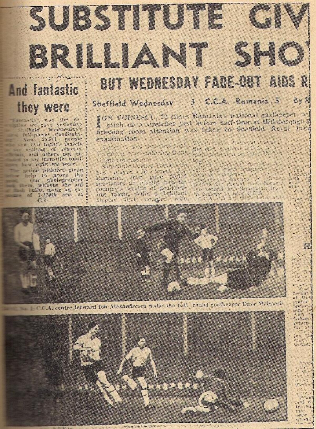 FOTO Întîia cucerire a Occidentului! Citeşte povestea primei echipe a Stelei care a făcut furori în Europa