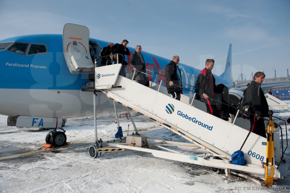 FOTO Twente a studiat-o pe Steaua şi în avion