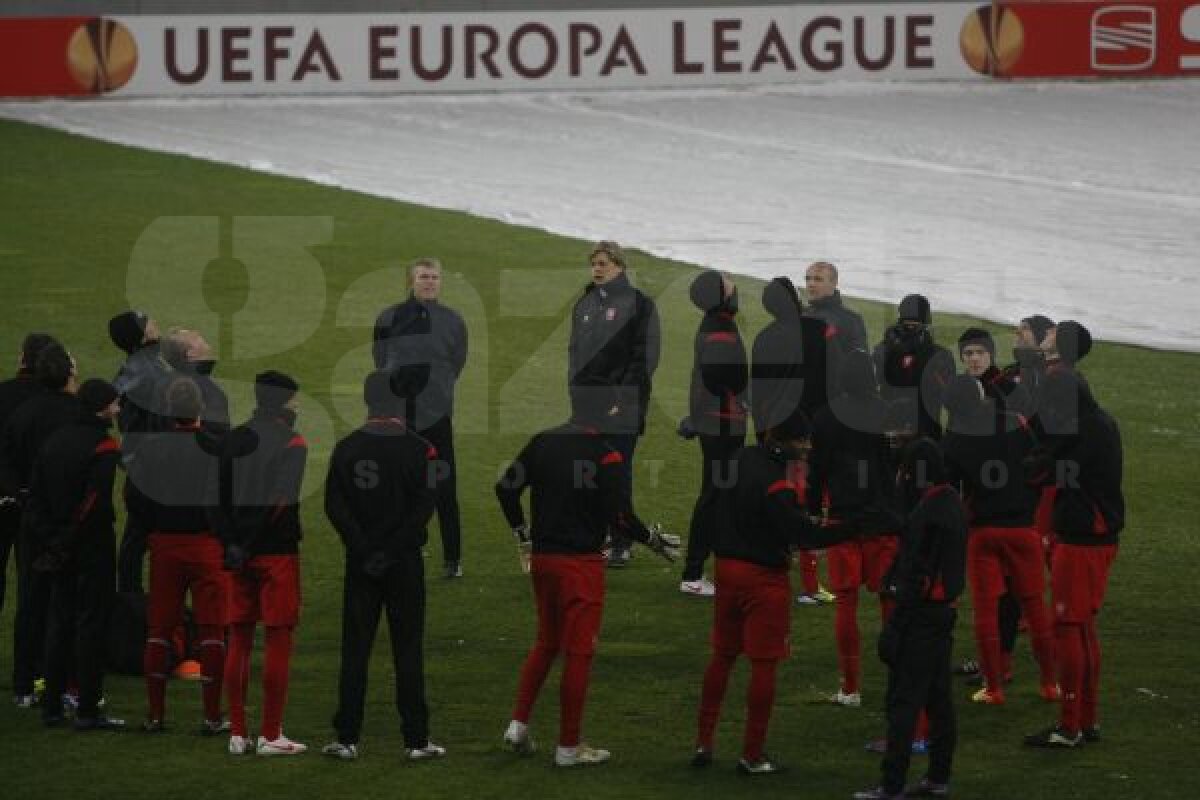 FOTO Optimism la antrenamentul lui Twente de pe Naţional Arena