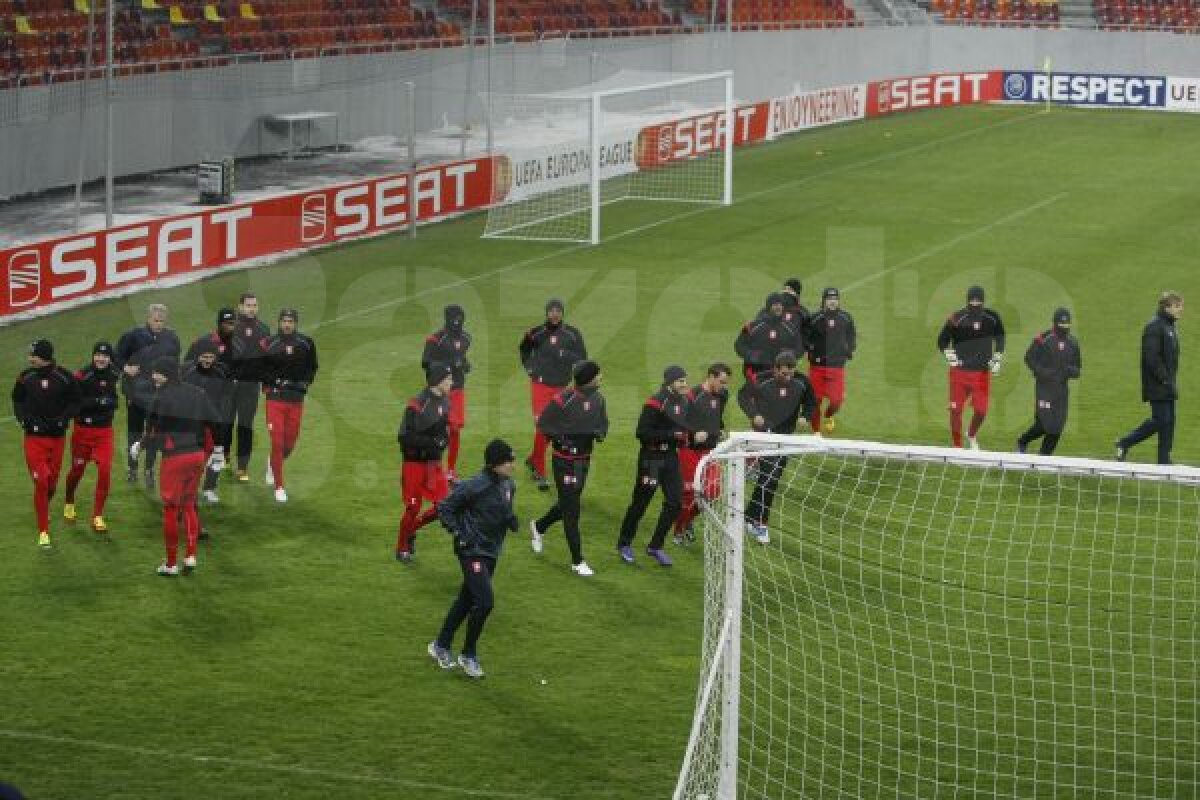 FOTO Optimism la antrenamentul lui Twente de pe Naţional Arena