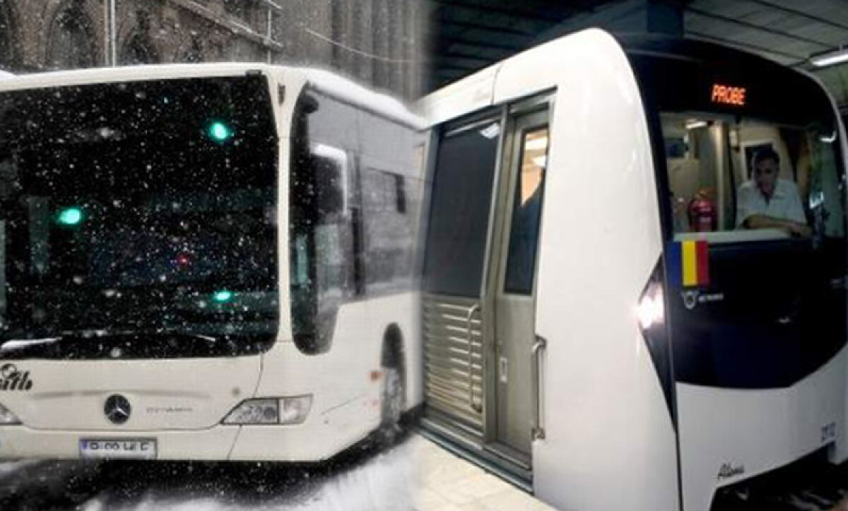 Metrorex anunţă extinderea programului de azi pînă la 1:00 » RATB suplimentează numărul de vehicule la noapte