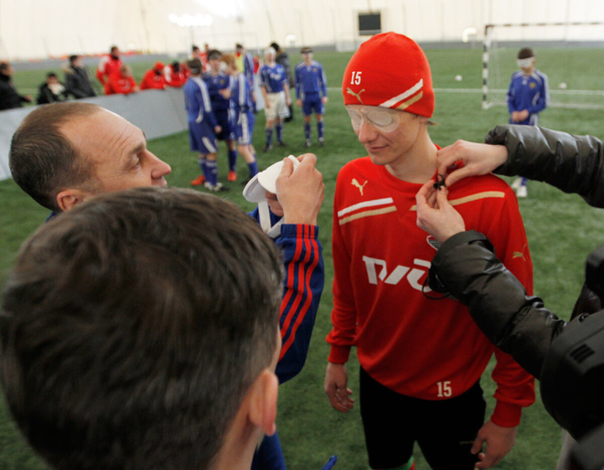 FOTO & VIDEO Antrenament special pentru Europa! Lokomotiv a jucat împotriva unor nevăzători