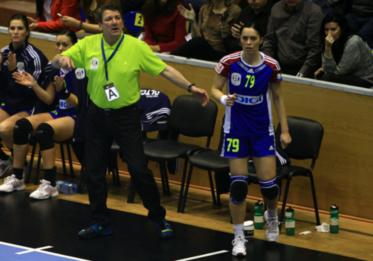 GALERIE FOTO Buducnost a făcut instrucţie cu Oltchim la Rm Vîlcea, scor 24-34