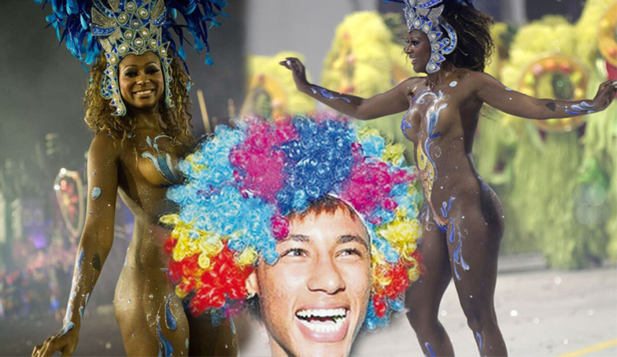 GALERIE FOTO Neymar a cîntat şi a dansat nebuneşte la Carnaval