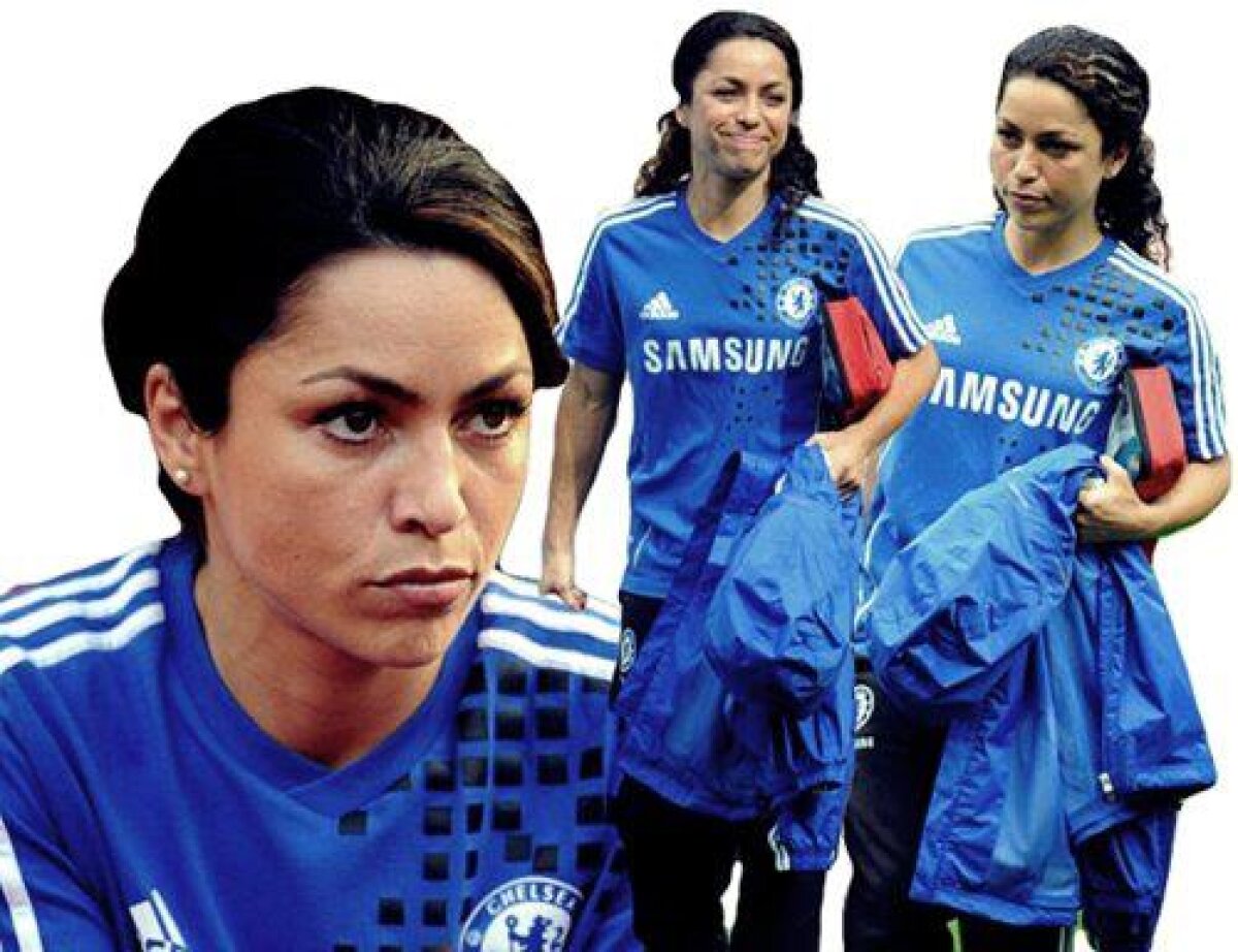 FOTO Jucătorii lui Chelsea chiar sînt pe mîini bune. Iată ce doctoriţă sexy au!