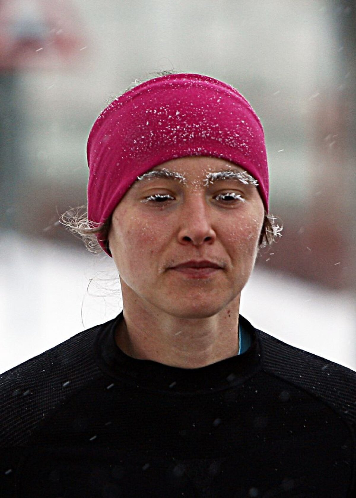 O poveste despre curaj, voinţă şi suferinţe extreme la primul Maraton al Zăpezii desfăşurat în România, la Rîşnov