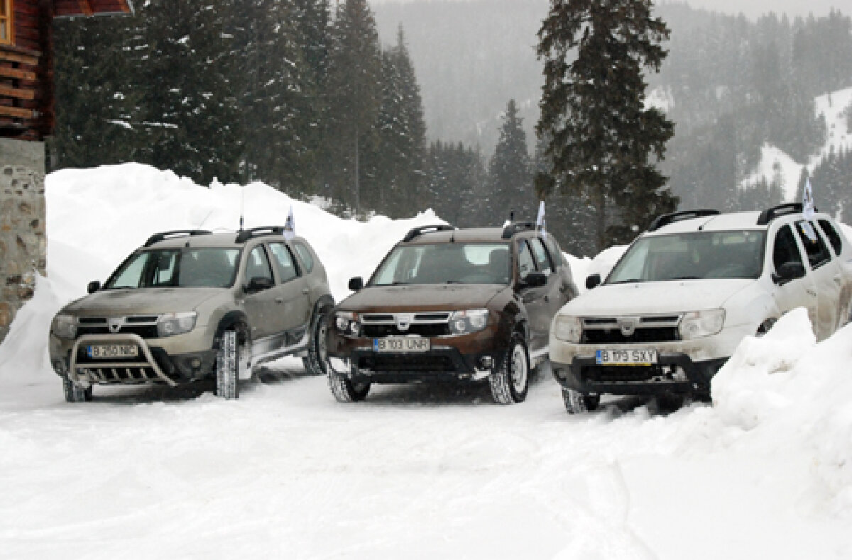 S-au strîns Prăfoşii » Prima reuniune de iarnă a posesorilor de SUV-uri româneşti a avut loc în Bucegi