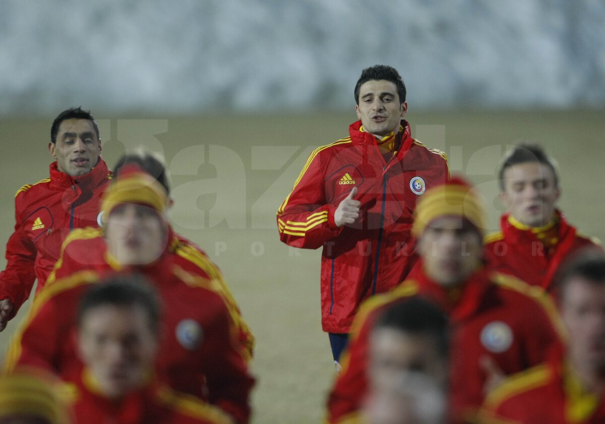 FOTO Bogdan Stancu nu s-a antrenat alături de "tricolori" şi e incert pentru meciul cu Uruguay