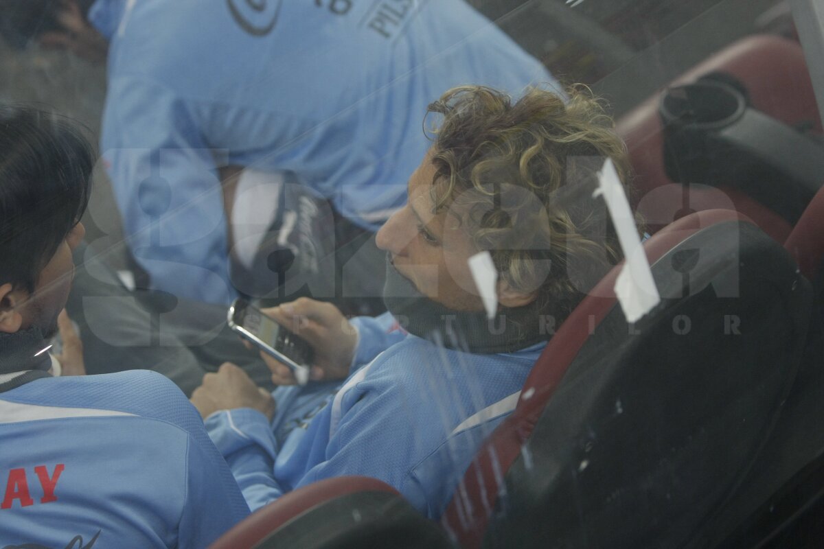 FOTO » Uruguayenii au fost impresionaţi de Naţional Arena