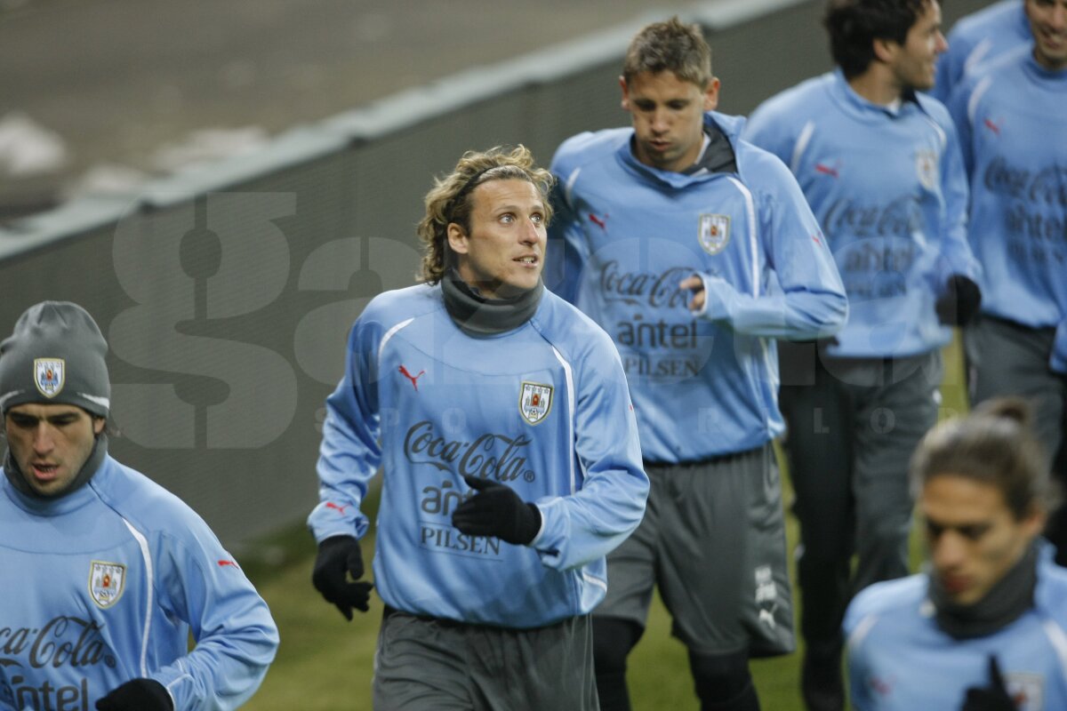 FOTO » Uruguayenii au fost impresionaţi de Naţional Arena