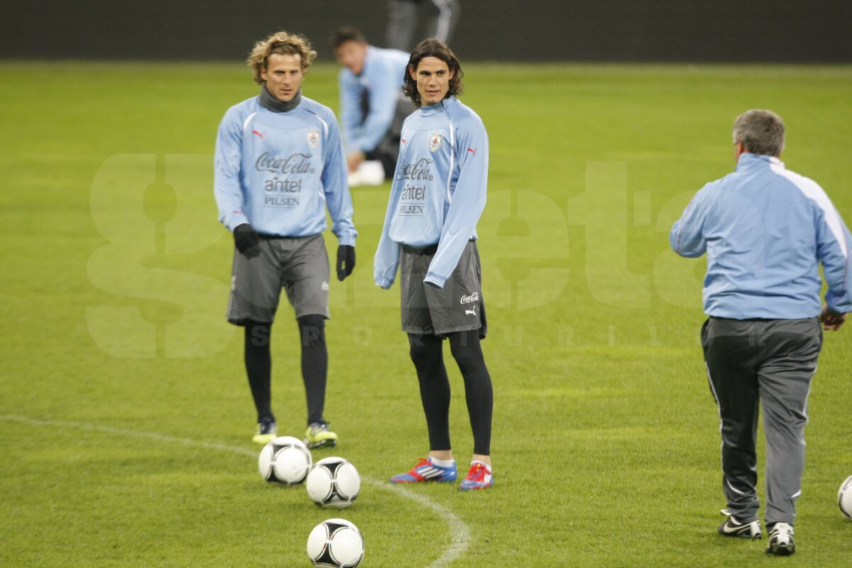 FOTO » Uruguayenii au fost impresionaţi de Naţional Arena