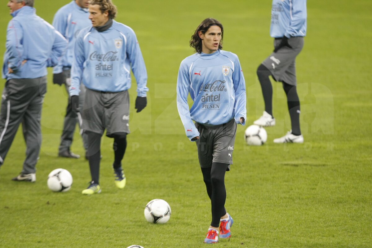 FOTO » Uruguayenii au fost impresionaţi de Naţional Arena