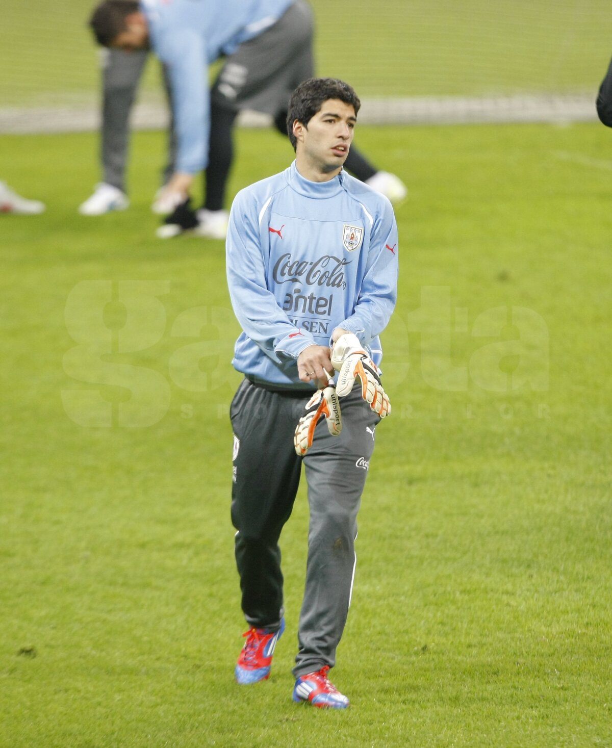 FOTO » Uruguayenii au fost impresionaţi de Naţional Arena