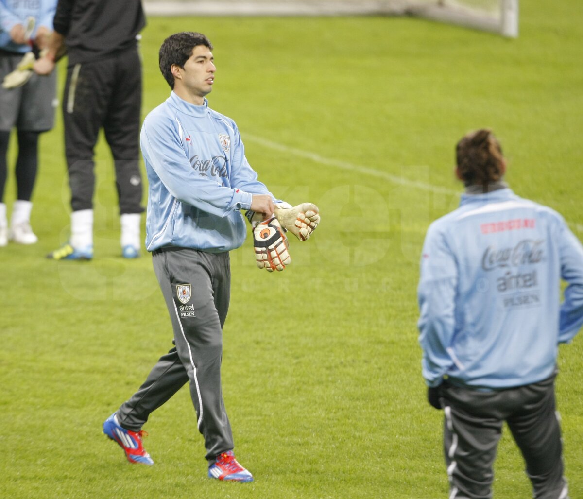 FOTO » Uruguayenii au fost impresionaţi de Naţional Arena