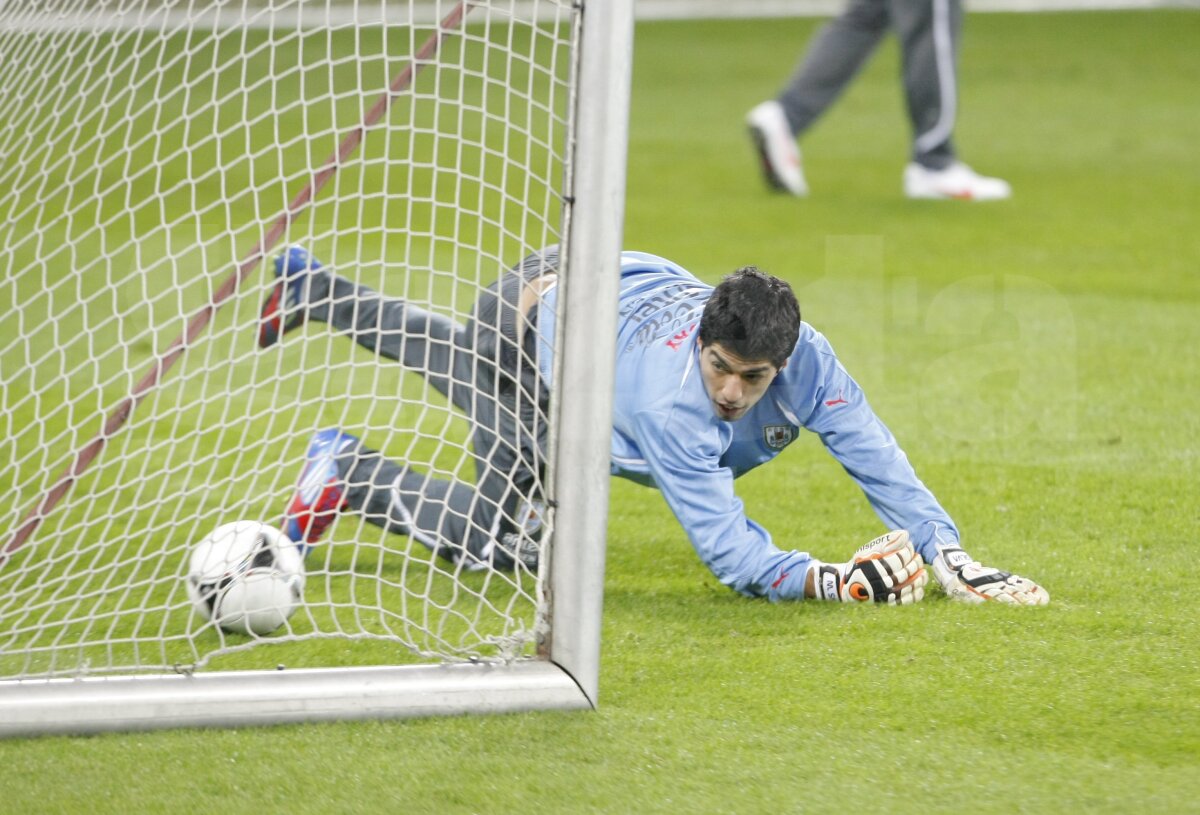 FOTO » Uruguayenii au fost impresionaţi de Naţional Arena